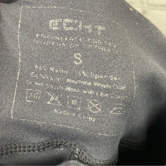 ECHT Black Cargo Leggings High Waist Size Small - Picture 5 of 5